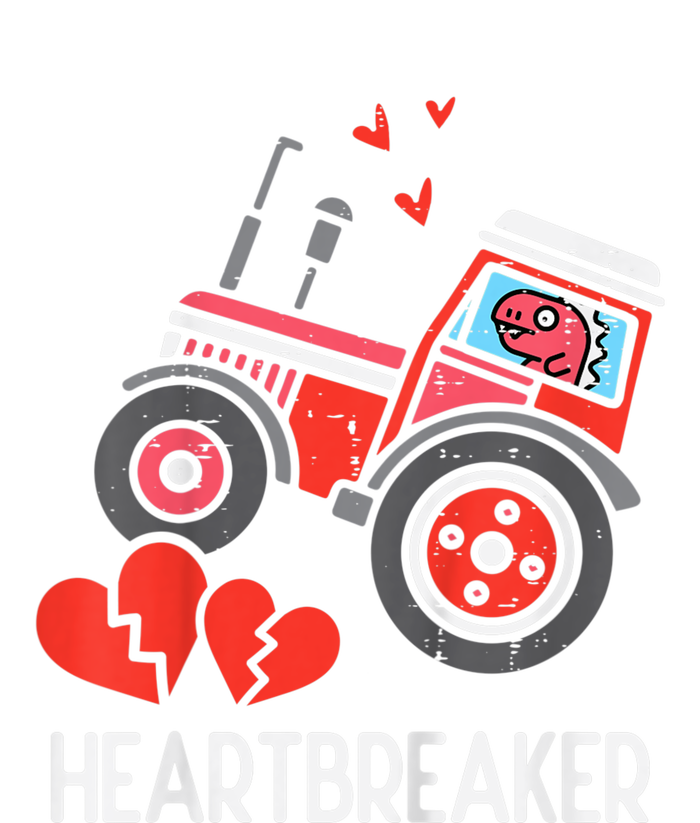 Valentines Day Tractor Heartbreaker Truck Ladies Essential Flowy Tank