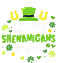 Let the shenanigans begin with shamrocks for St Patricks day Women's Perfect Tri Rocker Tank