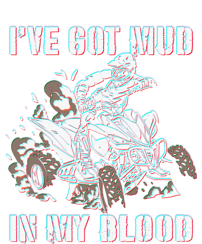 I've mud in my blood ATV dirt bike four wheeler funny quad Tank Top