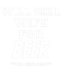 Will Sell Wife For Beer No Returns Kids T-Shirt