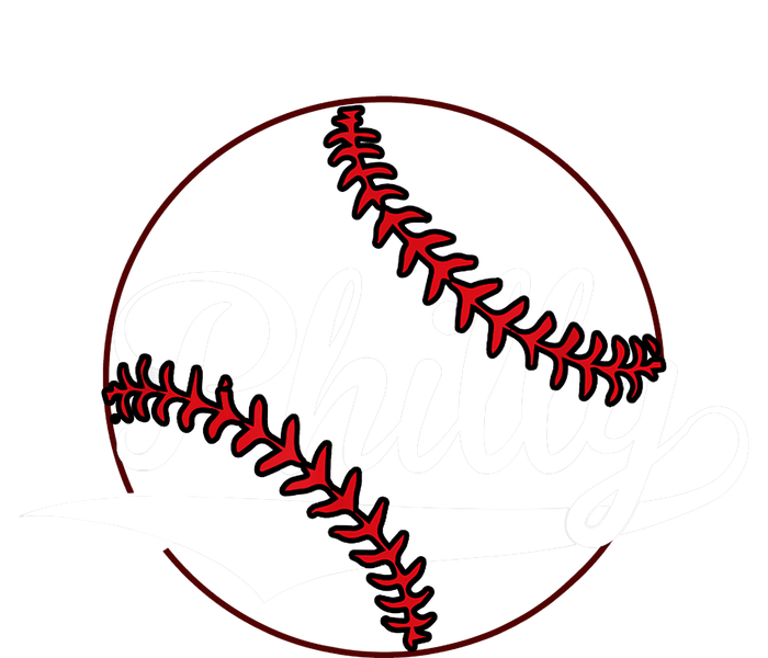 Philly Vintage Baseball Lovers Baseball Fans Infant Baby Jersey Bodysuit