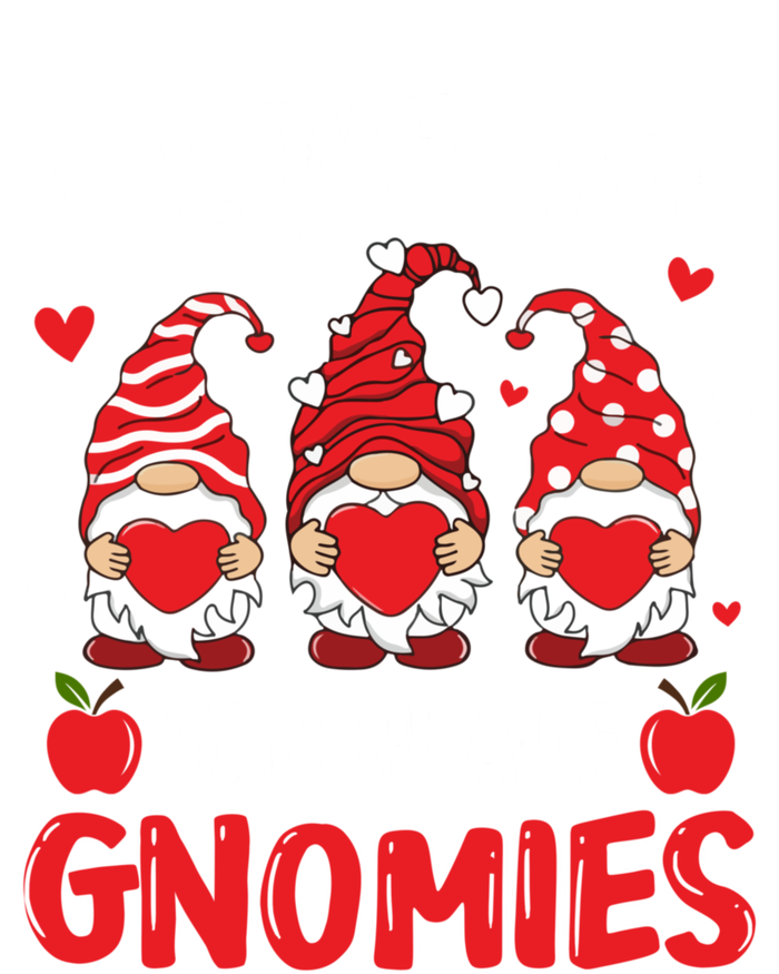 I Love My 3rd Grade Gnomies Cute Valentines Day Teacher Gift T-Shirt