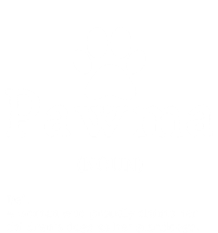 Pawma Definition Gift Funny Grandma Of Dogs Or Granddogs Funny Gift Kids Hoodie