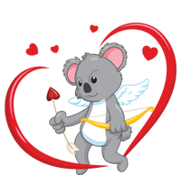 Valentines Day Koala Bear With Heart Arrow Cupid Koala Gift T-Shirt