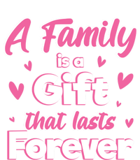 A Family Is A That Last Forever Great Gift Sister Sibling Gift V-Neck T-Shirt