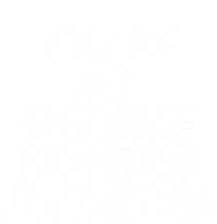 Surely Not Everybody Was Kung Fu Fighting Funny Gift 7-Panel Snapback Hat