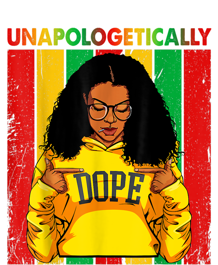 Unapologetically Dope Black Pride Melanin African American PosiCharge RacerMesh Polo