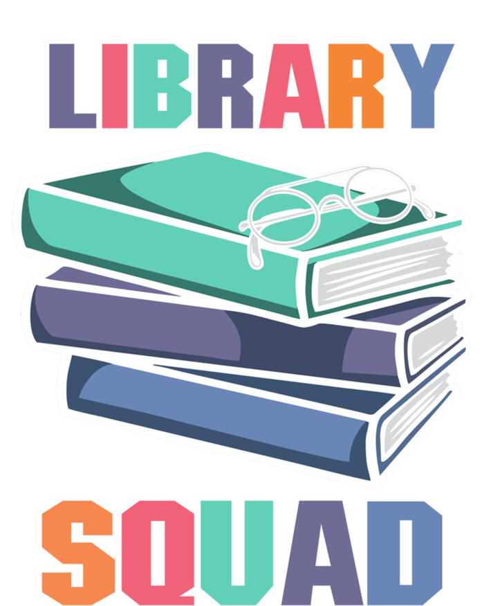 Library Squad Librarian Reader Reading Book Lover Bookworm Gift T-Shirt