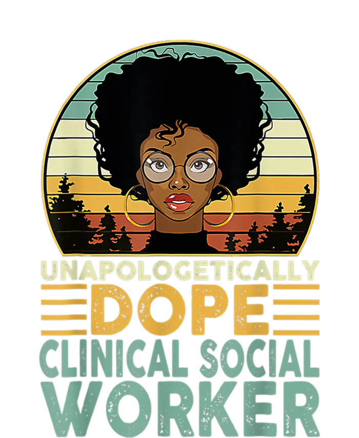 Unapologetically Dope Clinical Socials Worker Black Nurse. T-Shirt