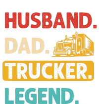 Husband Dad Trucker Legend Funny Trucker Kids T-Shirt