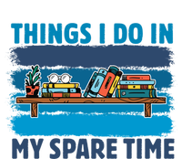 Things I Do In My Spare Time Retro Bookish Reading Books Gift Sweatshirt