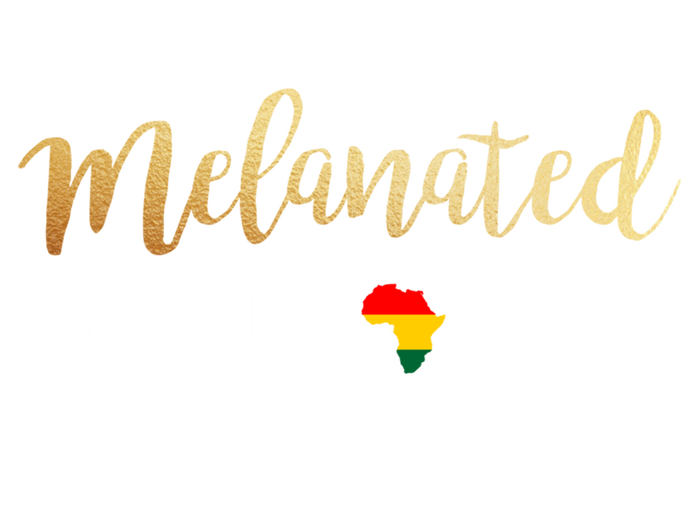 Melanated Educated Bougie Melanin Poppin Black Gift T-Shirt