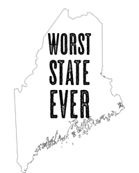 Maine Gift Worst State Ever Me Sucks Gift Funny Graphic Gift Ladies Essential Tank