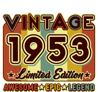 Vintage 1953 70th Birthday Limited Edition Awesome Epic Legend Ladies Essential Tank