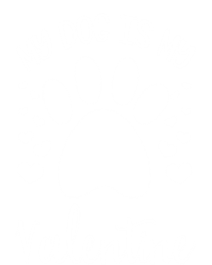 My Dog Is My Valentines Dog Lover Valentines Day Great Gift T-Shirt