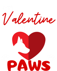 My Valentine Has Paws Dog Lover Valentines Day Gift T-Shirt