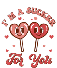 I'm A Sucker For You Lollipop Funny Valentines Day Hearts Gift T-Shirt