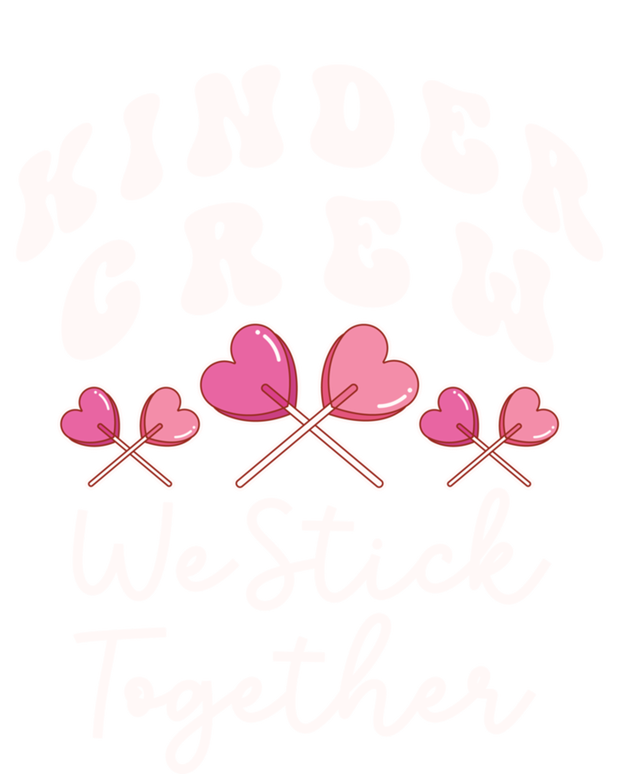 Kinder Crew We Stick Together Kindergarten Has Heart Teacher Gift Stripe Pom Pom Beanie