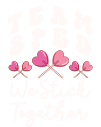 Team Sped We Stick Together Special Ed Teacher Heart Sucker Gift Women's T-Shirt