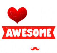 I Love My Awesome Husband Cute Valentine's Day Couples Meaningful Gift Kids Hoodie