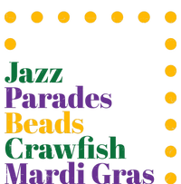 Jazz Parades Beads Crawfish Mardi Gras Toddler Hoodie