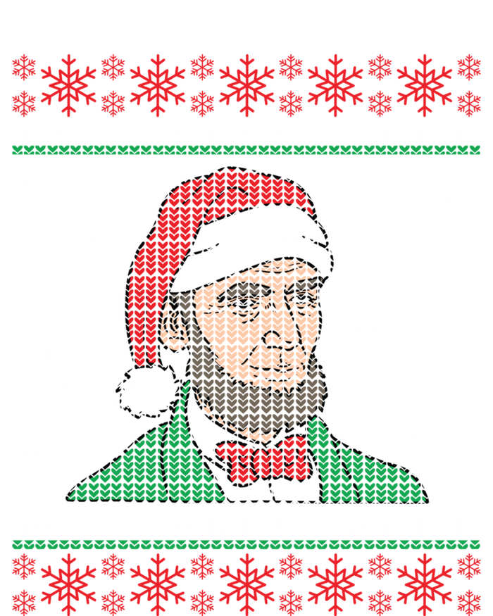 Abe Lincoln Usa President Santa Claus Ugly Christmas Sweater Great Gift T-Shirt