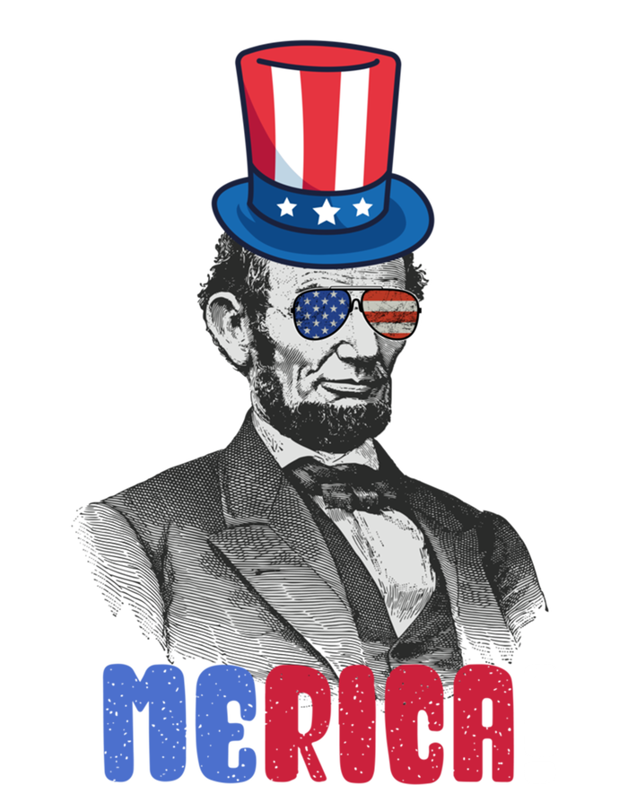 Abraham Lincoln President 4th Of July Gift Merica Gift T-Shirt