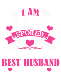 I'm Not Spoiled Wife I Just Have My Best Husband Loves Me Cool Gift Mesh Reversible Basketball Jersey Tank