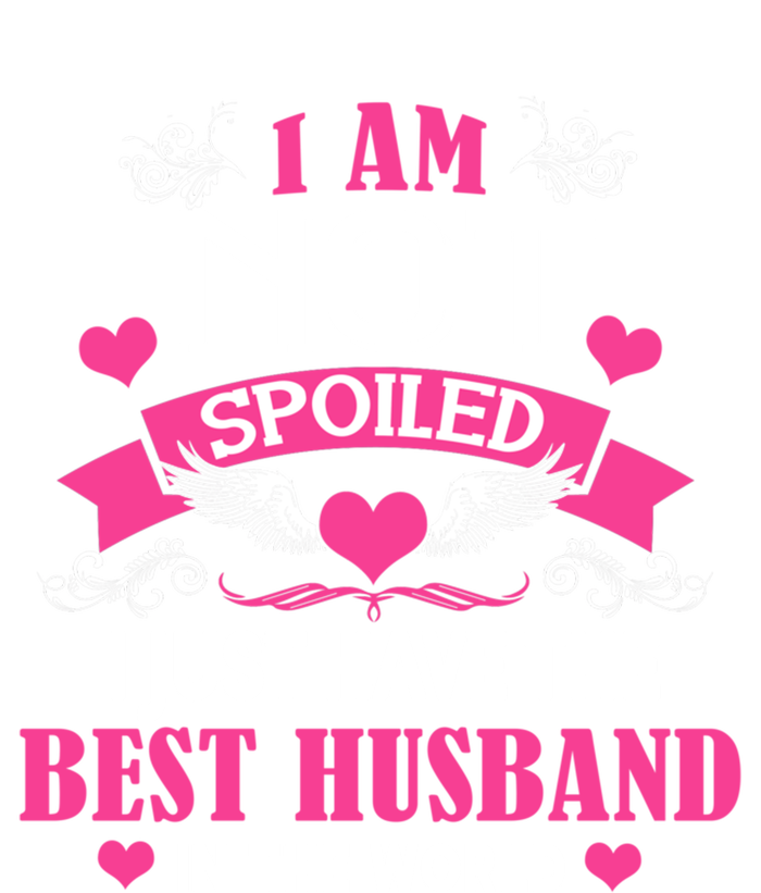 I'm Not Spoiled Wife I Just Have My Best Husband Loves Me Cool Gift Mesh Reversible Basketball Jersey Tank