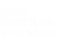 I Cant I Have Plans In The Garage Car Mechanic Design Print Gift Ladies Essential Flowy Tank