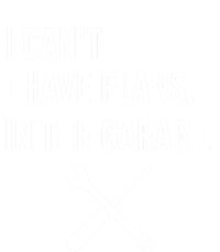 I Can't I Have Plans In My Garage Funny Mechanic Gift Women's Tri-Blend 3/4-Sleeve Raglan Shirt