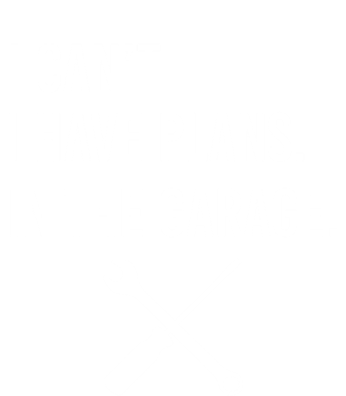 I Can't I Have Plans In My Garage Funny Mechanic Gift Women's Tri-Blend 3/4-Sleeve Raglan Shirt