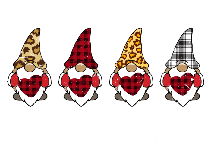 Love Nordic Gnomes This Is My Valentines Pajama Funny Gift Great Gift Tall Sweatshirt