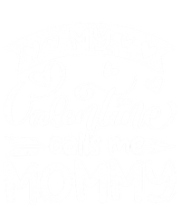 My Valentine Calls Me Mommy Valentines Day Matching Family Meaningful Gift Short Acrylic Beanie