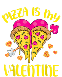 Pizza Is My Valentine Funny Valentines Day Cute Gift Pom Pom 12in Knit Beanie