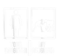 Your Daughter My Daughter Wrestling. Funny Wrestling Flat Bill Trucker Hat