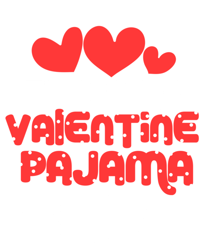 Valentine's Day Funny This Is My Valentine Pajama Cool Gift Women's Flannel Pajama Set