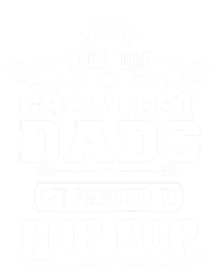 Awesome Only The Greatest Dads Get Promoted To Pop Pop Gift Zip Tote Bag