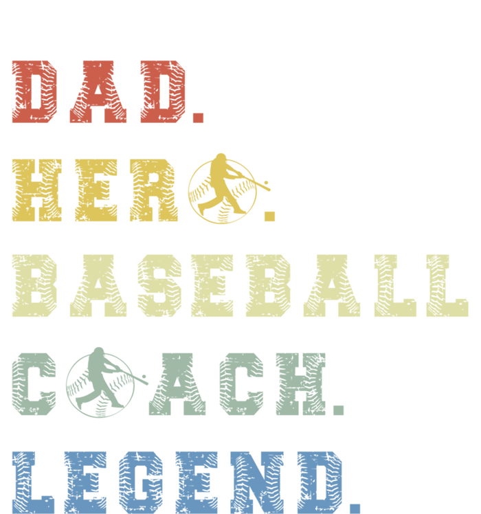 Baseball Coach Dad Gift Tie-Dye T-Shirt