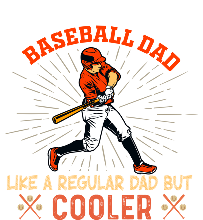 Baseball Dad Like A Regular Dad But Cooler Player Gift Kids Long Sleeve Shirt