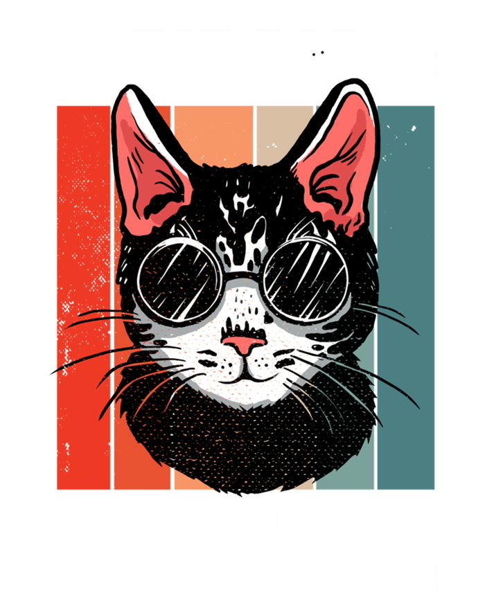 Cat Dad Like A Regular Dad Cooler Gift T-Shirt