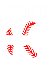 Dad Of Ballers Baseball Softball Quote For Father Coach Gift T-Shirt