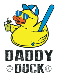 Daddy Duck Baseball Dad Rubber Duck Gift T-Shirt