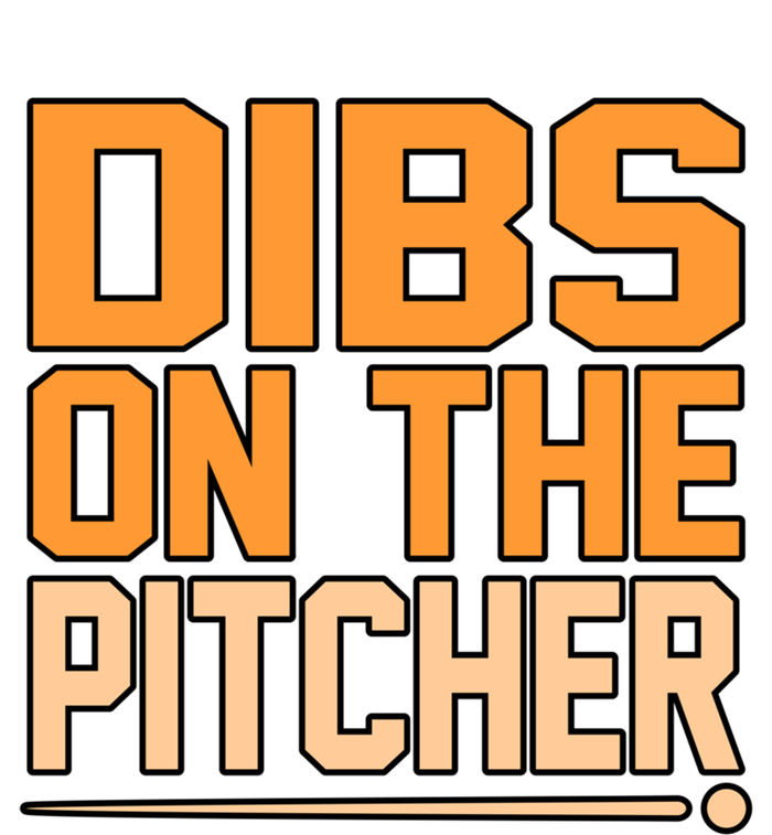 Dibs On The Pitcher Baseball Player Sports Coach Graphic Cute Gift Kids Tie-Dye T-Shirt