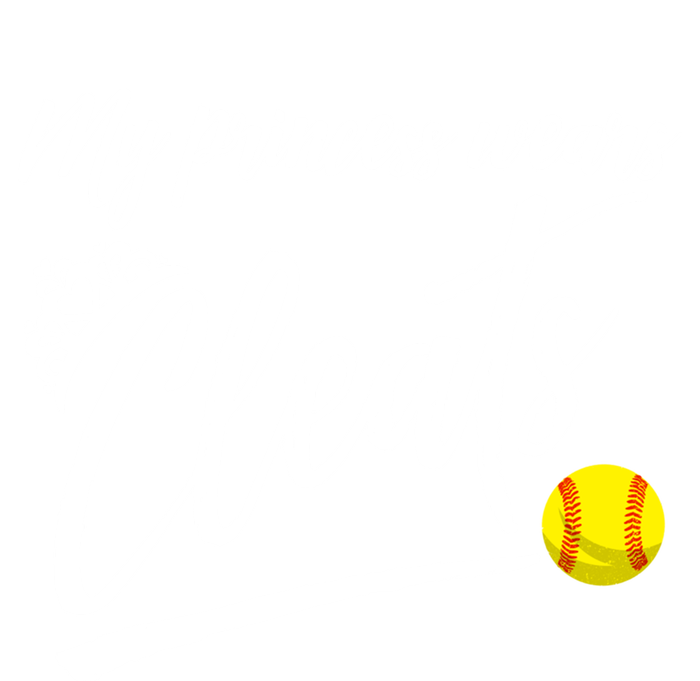 Funny My Princess Wears Cleats Gift For Softball Moms Dads Gift Sweatshirt