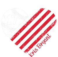 Kris Bryant Baseball Flag Heart Gift Cute Gift Sustainable Beanie