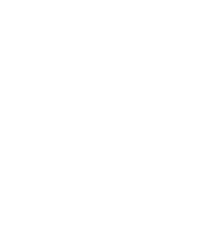 Staten Island Ny New York Funny City Home Roots Gift T-Shirt