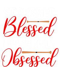 Stressed Blessed Baseball Obsessed Gift T-Shirt