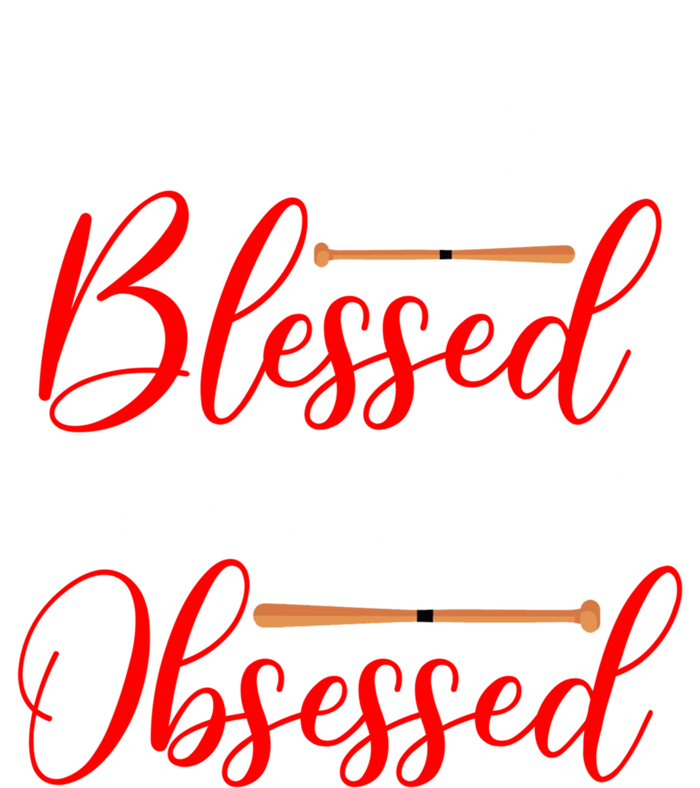 Stressed Blessed Baseball Obsessed Gift T-Shirt