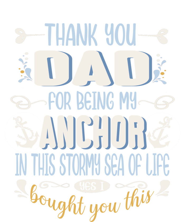 Thank You Dad For Being My Anchor Funny Dad For Fathers Day Gift Mesh Reversible Basketball Jersey Tank